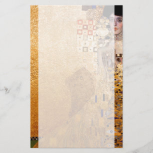 Gustav Klimt portrait of Adel Bloch Bauer 1907 Stationery