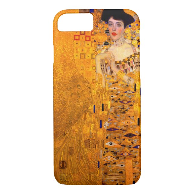 Gustav Klimt Portrait of Adele Bloch Bauer Case-Mate iPhone Case (Back)