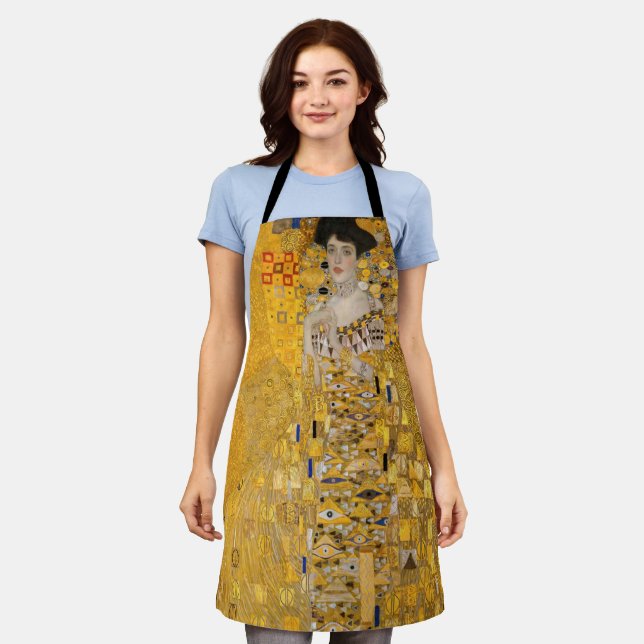 Gustav Klimt - Portrait of Adele Bloch-Bauer I Apron (Worn)