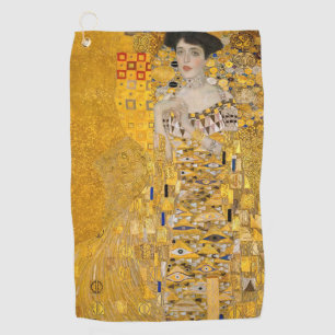 Gustav Klimt - Portrait of Adele Bloch-Bauer I Golf Towel