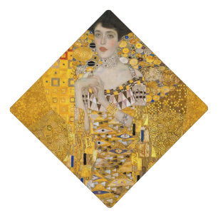 Gustav Klimt - Portrait of Adele Bloch-Bauer I Graduation Cap Topper
