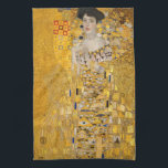 Gustav Klimt - Portrait of Adele Bloch-Bauer I Kitchen Towel<br><div class="desc">Portrait of Adele Bloch-Bauer I - Gustav Klimt,  Oil on Canvas,  1907</div>