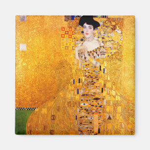 Gustav Klimt Portrait of Adele Bloch-Bauer I Magnet