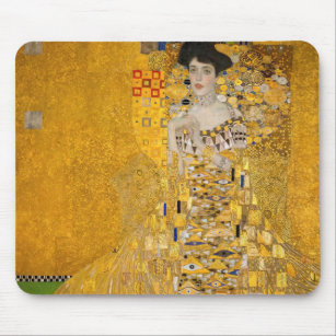 Gustav Klimt - Portrait of Adele Bloch-Bauer I Mouse Pad