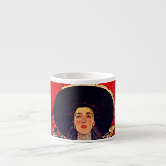 Gustav Klimt Portrait of Adele Bloch-Bauer II Espresso Cup (Front)