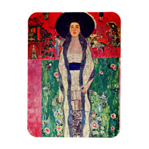 Gustav Klimt Portrait of Adele Bloch-Bauer II Magnet