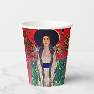 Gustav Klimt Portrait of Adele Bloch-Bauer II Paper Cups