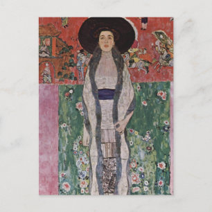 Gustav Klimt Portrait of Adele Bloch-Bauer II Postcard