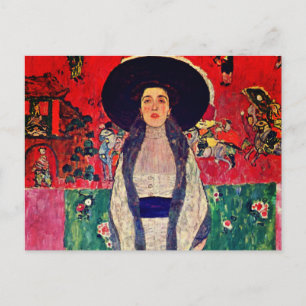 Gustav Klimt Portrait of Adele Bloch-Bauer II Postcard