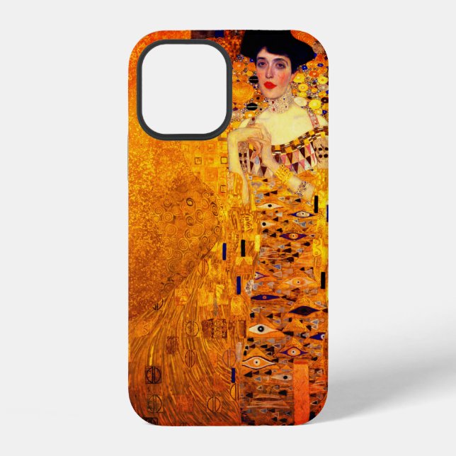 Gustav Klimt Portrait of Adele Bloch Bauer iPhone Case (Back)