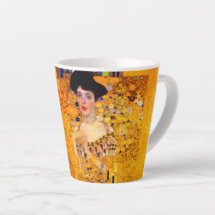 Gustav Klimt Portrait of Adele Bloch Bauer Latte Mug