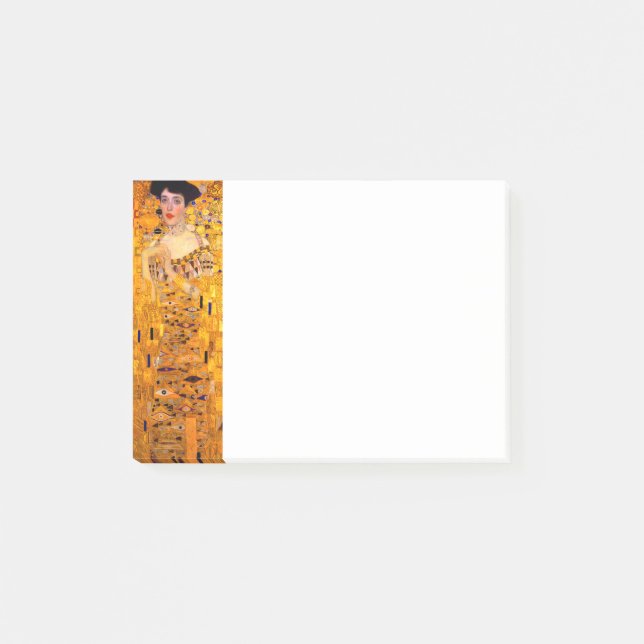 Gustav Klimt Portrait of Adele Bloch Bauer Post-it Notes (Front)
