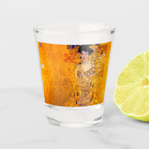 Gustav Klimt Portrait of Adele Bloch Bauer Shot Glass