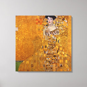 Gustav Klimt Portrait of Adele GalleryHD Vintage Canvas Print