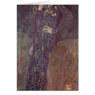 Gustav Klimt- Portrait of Emilie Flöge