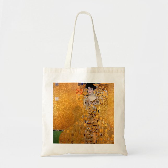 Gustav Klimt Portrait Tote Bag (Front)