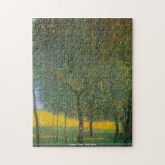 Gustav Klimt - puzzle d'arbres fruitiers