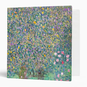 Gustav Klimt - Rosebushes under the Trees Binder