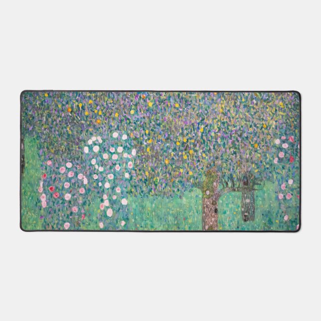 Gustav Klimt - Rosiers sous les arbres (Recto)