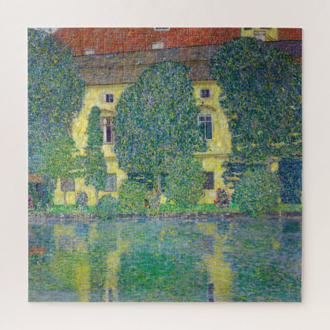 Gustav Klimt - Schloss Kammer am Attersee III Jigsaw Puzzle (Vertical)