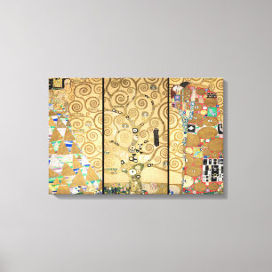 Gustav Klimt - Stoclet Frieze Tree of Life Canvas Print