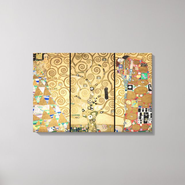 Gustav Klimt - Stoclet Frieze Tree of Life Canvas Print (Front)