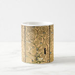 Gustav Klimt - Stoclet Frieze Tree of Life Coffee Mug<br><div class="desc">Stoclet Frieze Triptych: Tree of Life,  Fulfilment,  Expectation - Gustav Klimt,  Cardboard,  1909</div>