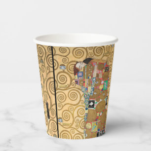 Gustav Klimt - Stoclet Frieze Tree of Life Paper Cups