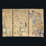 Gustav Klimt - Stoclet Frieze Tree of Life Pillowcase<br><div class="desc">Stoclet Frieze Triptych: Tree of Life,  Fulfilment,  Expectation - Gustav Klimt,  Cardboard,  1909</div>
