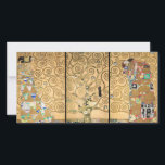 Gustav Klimt - Stoclet Frieze Tree of Life Thank You Card<br><div class="desc">Stoclet Frieze Triptych: Tree of Life,  Fulfilment,  Expectation - Gustav Klimt,  Cardboard,  1909</div>