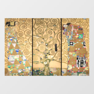 Gustav Klimt - Stoclet Frieze Tree of Life Window Cling