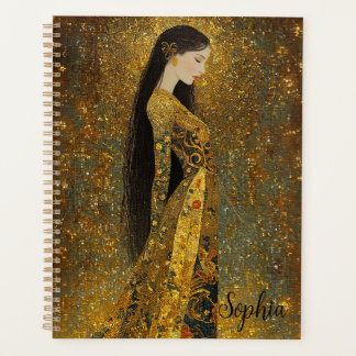Gustav Klimt Style Regal Woman