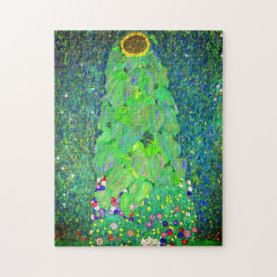 Gustav Klimt Sunflower Jigsaw Puzzle