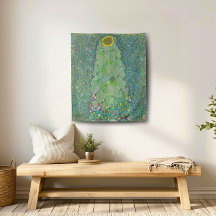 Gustav Klimt Sunflower, Vintage Flower Garden
