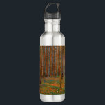 Gustav Klimt - Tannenwald Pine Forest 710 Ml Water Bottle<br><div class="desc">Fir Forest / Tannenwald Pine Forest - Gustav Klimt,  Oil on Canvas,  1902</div>