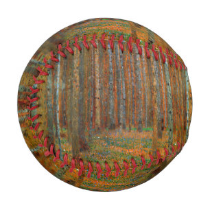 Gustav Klimt - Tannenwald Pine Forest Baseball