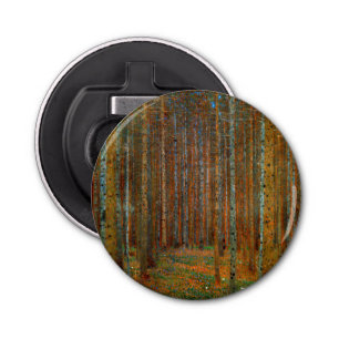Gustav Klimt - Tannenwald Pine Forest Bottle Opener