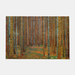 Gustav Klimt - Tannenwald Pine Forest Doormat
