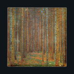 Gustav Klimt - Tannenwald Pine Forest Magnet<br><div class="desc">Fir Forest / Tannenwald Pine Forest - Gustav Klimt,  Oil on Canvas,  1902</div>