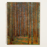 Gustav Klimt - Tannenwald Pine Forest Planner<br><div class="desc">Fir Forest / Tannenwald Pine Forest - Gustav Klimt,  Oil on Canvas,  1902</div>