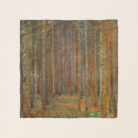 Gustav Klimt - Tannenwald Pine Forest Scarf<br><div class="desc">Fir Forest / Tannenwald Pine Forest - Gustav Klimt,  Oil on Canvas,  1902</div>