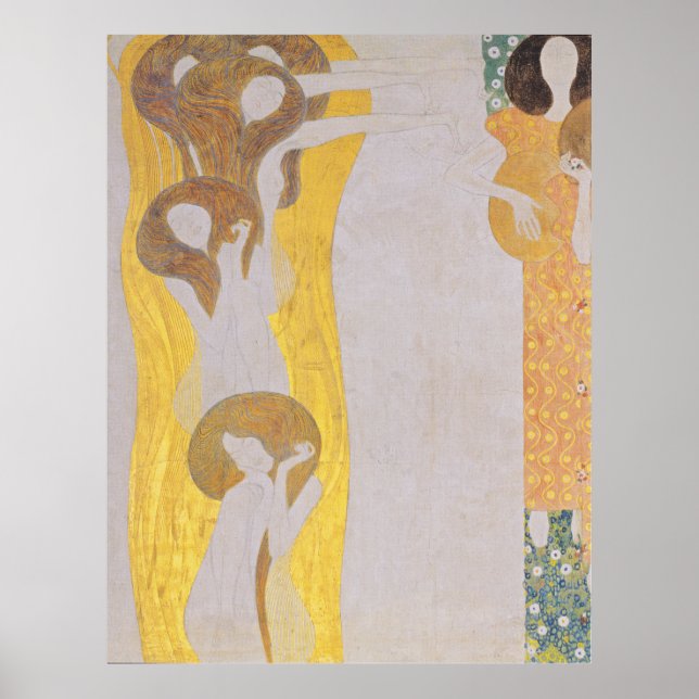 Gustav Klimt - The arts Poster (Front)