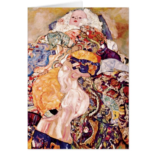 Gustav Klimt - The Baby Cradle - Newborn (Front)
