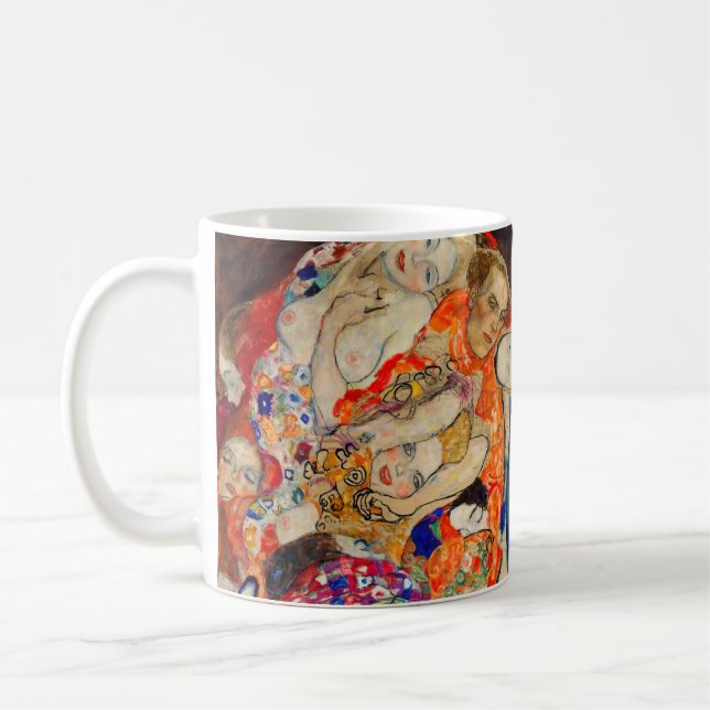 Gustav Klimt - The Bride (unfinished) Coffee Mug (Left)