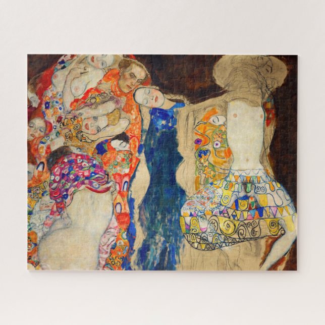 Gustav Klimt - The Bride (unfinished) Jigsaw Puzzle (Horizontal)