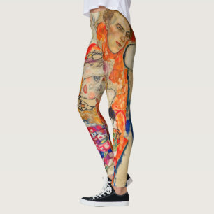 Gustav Klimt - The Bride (unfinished) Leggings