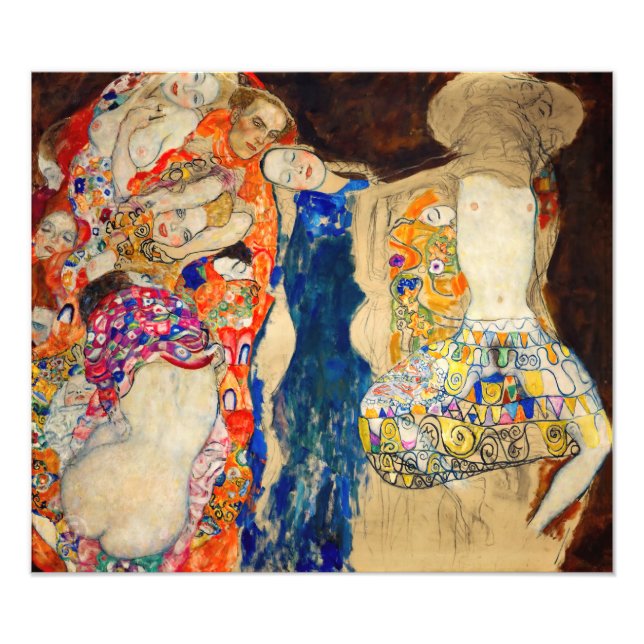 Gustav Klimt - The Bride (unfinished) Photo Print (Front)