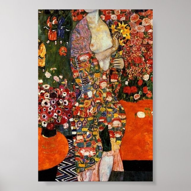 Gustav Klimt The Dancer Poster  (Front)