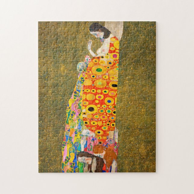 Gustav Klimt The Hope II, Die Hoffnung II Jigsaw Puzzle (Vertical)