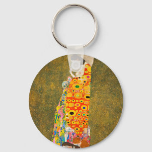 Gustav Klimt The Hope II, Die Hoffnung II Keychain